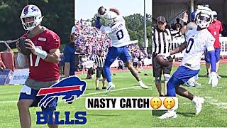 Buffalo Bills FULL Training Camp DAY 1 HIGHLIGHTS: Josh Allen shows off DEEP BALL With Keon Coleman