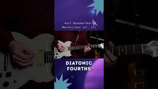 “Diatonic Fourths” - the exercise from Guitar Technique and Improvisation Masterclass vol. Ill