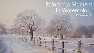 Painting a Winter Scene in Watercolour - Inspiration Challenge