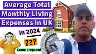 How much does it cost to live in uk? Average Total monthly living costs expenses for single & family