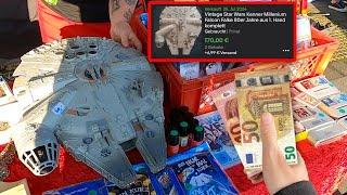 Flohmarkt STAR WARS Vintage Ausbeute Schnäppchenjagd nach alten Schätzen