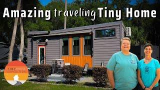 Early Retirees' Traveling Tiny House - amazing cat-friendly design!