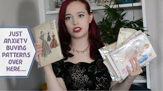 Do I have a sewing pattern problem? | Vintage sewing supply haul