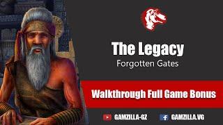 Lets Play The Legacy 1 Forgotten Gates Walkthrough Full Game Gameplay Bonus 1080 HD Gamzilla