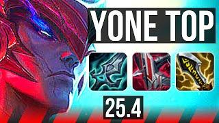 YONE vs YORICK (TOP) | 10/3/5 | EUW Master | 25.4