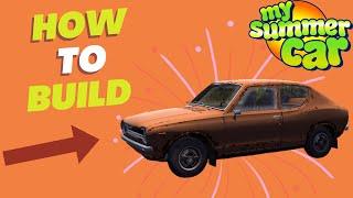 My Summer Car - FULL Car Build Guide 2023 with Timestamps and Bolt Sizes