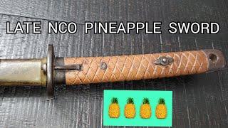 pineapple Japanese nco sword