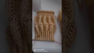 В процессе новая парочка - носки с колосками ))