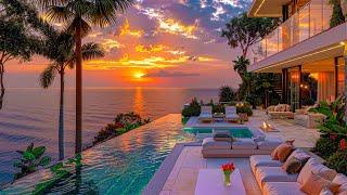 Bossa Nova Jazz and Stress-free Mindset at Sunset - Luxury Beachfront Resort with Smooth Jazz