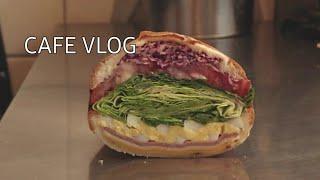 [Eng]카페 브이로그/cafe vlog/샌드위치 단면 귀여운 거 다들 알았으면 좋겠다/sandwich/카페사장/카페알바 브이로그/샌드위치 반대로 자르면 어떻게 되냐구요?