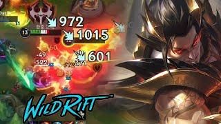 Wild rift hard game- Sett vs Darius baron lane season 13(grandmaster rank)