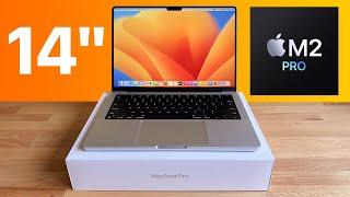 M2 Pro MacBook Pro 14 Silver Unboxing