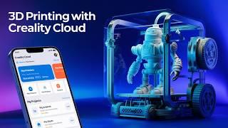 Unlock the Magic of 3D Printing: Creality Cloud App Features & Quick Tutorial! #Creality Cloud