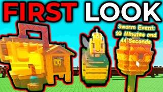 FIRST LOOK at THE BIZZY BEE UPDATE in Grow a Garden! (NEW LEAKS)