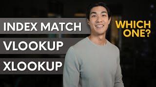 Data Analyst Explains When to Use VLOOKUP vs XLOOKUP vs INDEX MATCH