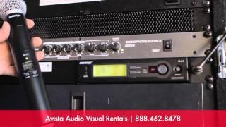 Avista Rentals   How To Sync Wireless Mic