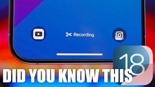 10 Things You Didn’t Know iPhone Could Do on IOS 18 !