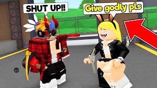 They Kept Begging Me For MY GODLY Items... (ROBLOX MURDER MYSTERY 2)