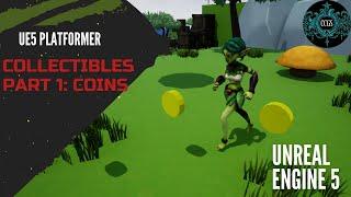 Unreal Engine 5 Tutorial series Platformer: Collectibles part 1 #ue5 #unrealengine