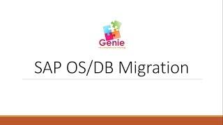 Demo DDLDBS.TPL - SAP OS/DB Migration