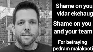 #shame_on_you_vidar_ekehaug in Norway Country from Icorn Organization 