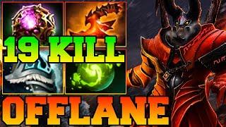 19 Kills Doom Dota 2 !! Doom Dota 2 Carry Offlane Pro Gameplay Guide Build 7.35