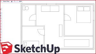 How to Make Floor Plans for Free in SketchUp