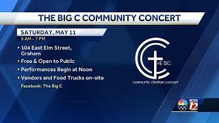 The Big C Community concert in Graham