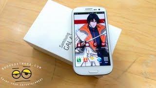 Verizon Samsung Galaxy SIII Unboxing- Booredatwork.com