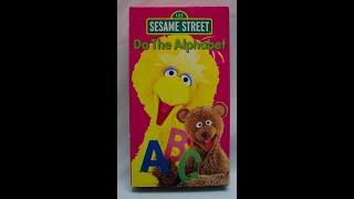 Sesame Street: Do the Alphabet (2002 Sesame Workshop Print)