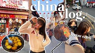 china vlog: street food, scooter rides, reuniting with fam