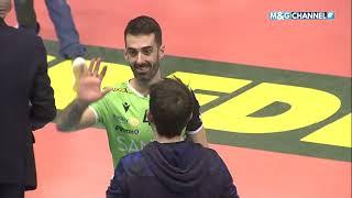 18a Giornata: Yuasa Battery Grottazzolina - Allianz Milano 3-2. Mixed Zone VBTV con Ortenzi/Petkovic