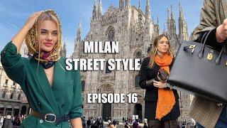 WHAT EVERYONE IS WEARING IN MILAN vs PARIS → Milan Street Style Milan Fashion → EPISODE.16