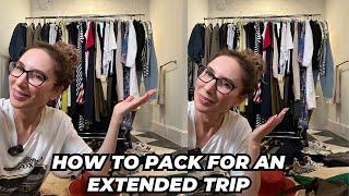 How To Pack For An Extended Trip
