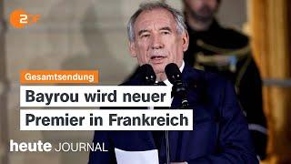 heute journal vom 13.12.2024 Neuer Premierminister in Frankreich, Lage in Syrien, Digitalpakt