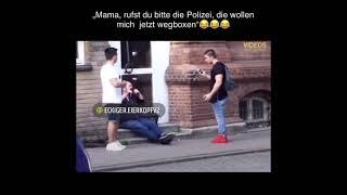 "Mama rufst du bitte die Polizei die wollen mich jetzt wegboxen" Prank | Meme #289