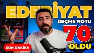 TÜRKÇE / TÜRK DİLİ VE EDEBİYATI Ders Geçme Notu 70 OLDU! Bu Ne Demek?