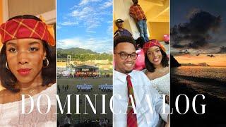 VLOG | Dominican Culture, Independence Ceremony, & Food Festival | GabxCaroline