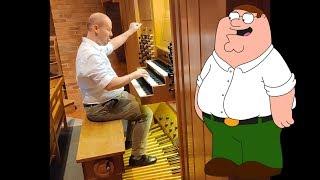 Family guy pipe organ cover