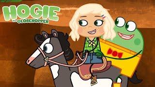 Hogie goes to Texas | Hogie the Globehopper Full Episodes  Geography Cartoons for Kids