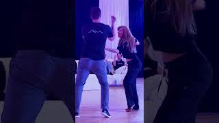 Improv West Coast Swing Larisa Tingle & Christopher Dumond. #dance #westie #westcoastswing