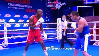 Day 3 (86kg) LUTEKE Christopher (COD) vs KORBAJ BARRERA Nalek VEN | AIBA WCHs 2021