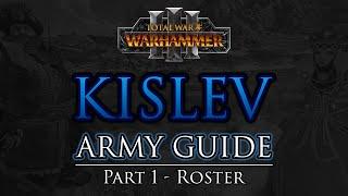 KISLEV Army Guide - Part 1: Roster | Warhammer 3