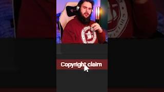 The Funniest Copyright Strike I Ever Received #shorts
