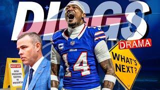 The aftermath of DIGGS DRAMA, who is UNDER PRESSURE now and Buffalo Bills TRAINING CAMP UPDATE