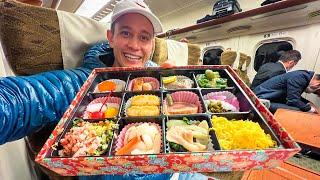 12 Course BENTO on Japan’s Bullet Train! | World’s Best Railroad Food!