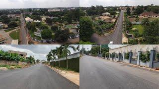 Upgraded: Transforming Kumasi Nhyiaeso's Inner Roads With Smooth Asphalt Overlays!