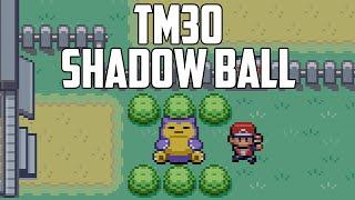 Where to Find TM30 Shadow Ball - Pokémon FireRed & LeafGreen