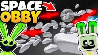 We FOUND A Smiling Critters SPACE Obby And Cool HOPPY's In Roblox!