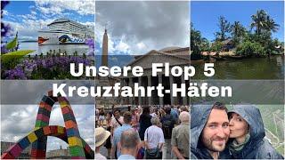 Unsere Flop 5 Kreuzfahrt-Häfen